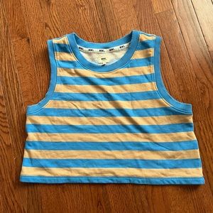 Madewell Terry Crop tank top